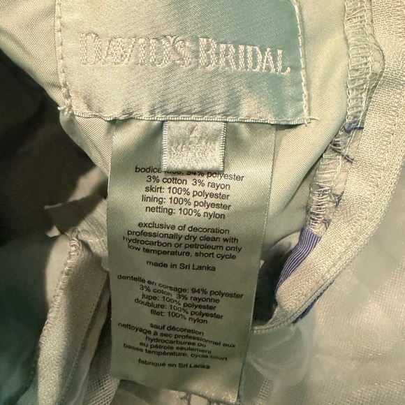 David's Bridal girls flower girl dress - Picture 3 of 4